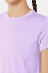 Amante Anti Microbial Relaxed Top - Digital Lavender — thumbnail 4